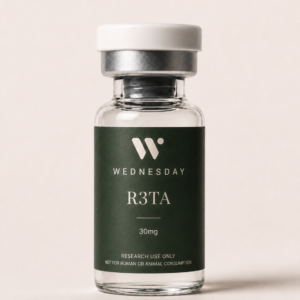 R3TA peptide blend research vial - Wednesday