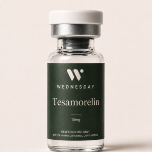 Tesamorelin 10mg research peptide vial - Wednesday